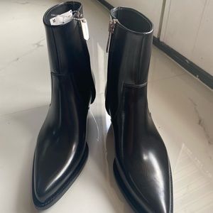 Calvin Klein Leather Booties